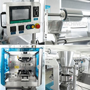 Machine d'emballage personnalisée pour sachets de sel, pour films imprimés et styles de sacs variés - Product Image 4