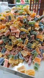 Caramelos de gelatina de algas marinas de frutas naturales, barra de gomitas de musgo marino multicolor, aperitivo dulce de Eucheuma para caja de regalo, empaque en bolsa con cierre. - Product Image 5