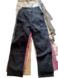 Otoño/Invierno nuevo Vintage Regular de talla grande pantalones cruzados hombres American Cleanfit Dark 100% algodón lavado de punto Casual - Product Image 3