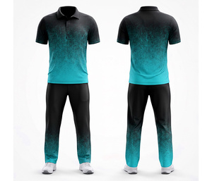 High Quality Custom <b>Cricket</b> Uniform Exporter Sublimation Printed | Men Women Youth <b>Cricket</b> Wears Polo Shirt and Trouser - Product Image 4