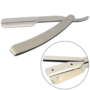 Rasoirs à cheveux en acier inoxydable argenté de qualité supérieure, outils de toilettage de précision pour des rasages lisses et sans effort, Habi Industries - Product Image 5