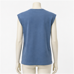 Camiseta de algodón de verano con manga casquillo y corte holgado para mujer - Product Image 6