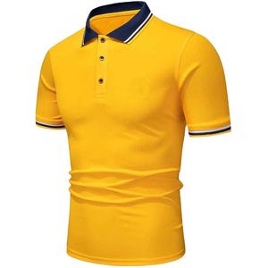 Polo pour homme de qualité supérieure, personnalisé, à manches et col ajustables, séchage rapide, dernier design, taille adulte, style décontracté, vente en gros - Product Image 2