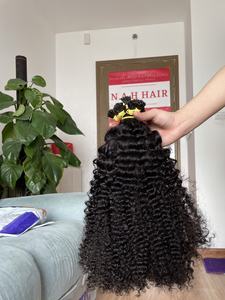 Venta al por mayor Raw Extensiones de Cabello Humano Vietnamita Suelto Onda Profunda Rizada Texturizada Punta Real Extensiones de Cabello Ondulado - Product Image 4