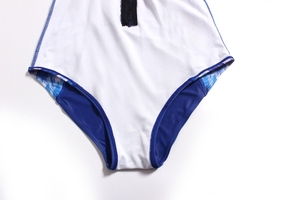 Professional Muslim girl Swimwear 1 Piece Swimsuit Custom Logo Swimwear Women Black <b>Long</b> <b>Sleeve</b> Backless Swimsuit Beach - Product Image 2