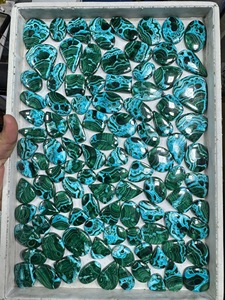 Trimurti Gems - Cabujón de Crisocola Natural, Gema Azul Verde, Piedra Suelta de Alta Calidad para Joyería, Venta al por Mayor, 15-50 mm - Product Image 2