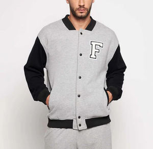 OEM Vintage Chaqueta de lona de invierno para los hombres personalizados bordados Varsity Stand Industria Tendencia Patrón Tipo Carta - Product Image 4