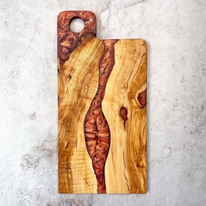 Nueva y elegante tabla de cortar de madera y resina, último diseño para uso en el hogar, restaurantes, hoteles y cocinas, precio al por mayor. - Product Image 2
