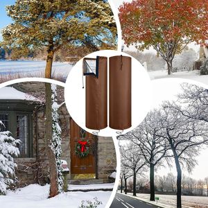 Cubierta Autoadhesiva para Aislamiento de Troncos de Plantas, Protección Invernal con Cordón Ajustable para Raíces de Árboles, Suministros de Jardinería - Product Image 5