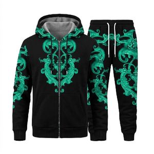 Chándal Personalizado de Alta Calidad para Hombre, Ropa Deportiva Informal, Chándal de 2 Piezas con Cremallera Completa, Traje para Gimnasio y Correr - Product Image 5