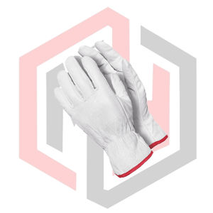 Guantes de Cuero Granulado Tipo Driver, Suaves, Antideslizantes, Resistentes a Desgarros, Transpirables, Sin Silicona, Anticorte, Antiestáticos - Product Image 3