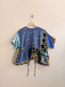 Top de Mujer Acolchado Estilo Hippie Hecho a Mano con Diseño Kantha Vintage - Product Image 3