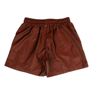 100% Cotton Mid Waist Hot Shorts Knitted Eco-Friendly Breathable Anti-Wrinkle Anti-UV Plain Dyed Drawstring Closure Solid OEM - Product Image 1