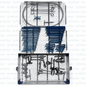 Système d'extension lombaire antérieur PENTAX SURGICAL (Kit d'accès ALIF) Manuel Classe II pour la chirurgie de la colonne lombaire Certifié CE - Product Image 1