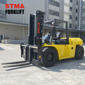 STMA Forklift 10 ton 10Ton Nakliye Konteyneri Boşaltma Ekipmanı 4m İki Kademeli Mastlı - Product Image 2