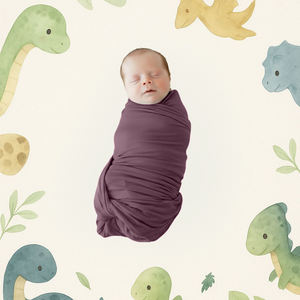 ผ้าห่อตัวเด็กทารก 95% ไม้ไผ่ และ 5% สแปนเด็กซ์ ผ้าฝ้ายนุ่ม ระบายอากาศได้ดี ห่อตัวนอนหลับสบาย - Product Image 2