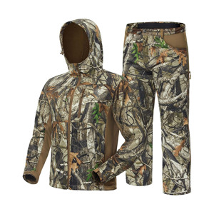 Ensemble de veste et pantalon de chasse et de randonnée camouflage de qualité supérieure, durable, pour l'extérieur, fabriqué par un fabricant professionnel - Product Image 1