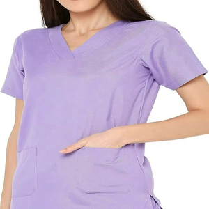 New Washable Short Sleeves Hospital Uniforms <b>Scrub</b> Doctor 2 Pieces Nurse <b>Clothes</b> Surgical Uniforms Medical <b>Scrub</b> Wholesale - Product Image 1