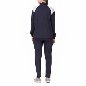 Stylish Women's Winter 2 Piece Activewear <b>Set</b> Hooded Long Sleeve Top <b>Matching</b> <b>Jogger</b> Pants Solid Fleece Casual 100% Cotton - Product Image 2