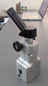 Spermoscope Novel Industries NV-111 OEM avec source de lumière LED, grossissement 200x, outil d'évaluation du sperme, chauffage à température contrôlée - Product Image 2