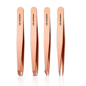 Herramientas de Belleza de Precisión, Ecológicas, Reutilizables, para Uso en Salón, Caja Profesional, Juego de Pinzas para Cejas de Acero Inoxidable Alemán - Product Image 2