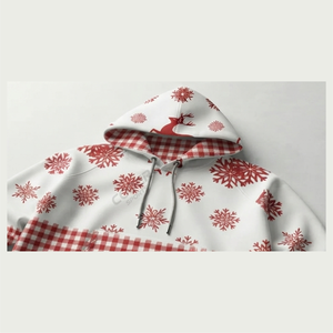 Sudadera de Mujer con Capucha, Cierre Frontal, Corte Regular, Manga Larga, Color Sólido, Tejido de Punto Transpirable, Poliéster, Informal, para Invierno - Product Image 4