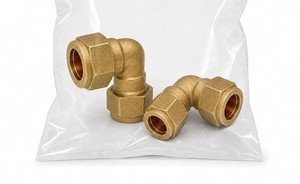 Raccords coudés métalliques personnalisés usinés VMC/CNC, double ferrule, pour tubes pneumatiques et hydrauliques, raccord de tuyauterie lisse pour plomberie - Product Image 3