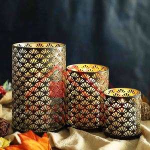 เทียนเหล็ก2025สำหรับตกแต่งบ้านดีไซน์คลาสสิกสีดำโบราณให้คำปฏิญาณสำหรับงานแต่งงานและตกแต่งบ้าน - Product Image 6