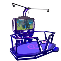 Simulateur de tremblement de terre en réalité virtuelle 8 dimensions pour l'intérieur, machine d'expérience d'évacuation en cas d'incendie, musée scientifique, éducation à la sécurité publique