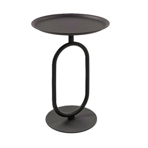 Hot Trending Modern Design <b>Gold</b> High Quality Metal Iron Frame Wooden Top <b>Side</b> <b>Table</b> for Living Room Home Furniture - Product Image 2