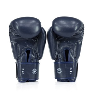 Fairtex Professional Boxing <b>Gloves</b> Blue Printed Training Sparring <b>Gloves</b> Muay Thai Kickboxing MMA Fight <b>Gloves</b> <b>with</b> Secure Wrist - Product Image 3