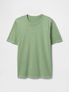 เสื้อยืดผู้ชายสั่งทำพิเศษ ผ้าฝ้าย 100% ระบายอากาศได้ดี เป็นมิตรกับสิ่งแวดล้อม น้ำหนักผ้า 260 GSM ทรงหลวมไหล่ตก ทรงบ็อกซี่ แขนสั้น - Product Image 1