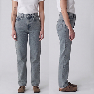 <b>Women</b> Washed Denim Pants <b>Button</b> Waist Casual <b>Jeans</b> Pants <b>Women's</b> Latest Mens <b>Jeans</b> Denim Pants Customized Style Wholesale - Product Image 6