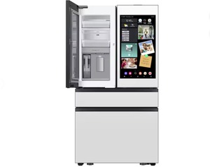 NUEVO Refrigerador de 4 Puertas Francesas (29 Pies Cúbicos) Ft.) con Family Hub en vidrio blanco, garantía de 3 años, fabricado en Colorado - Product Image 1