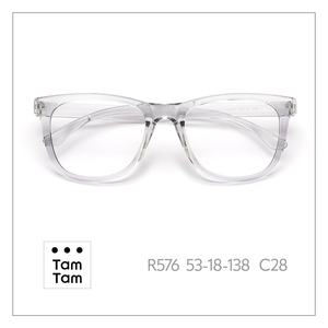 Tam Tam R576 Rectangle Full Rim <b>Eyeglasses</b> <b>Frames</b> 53-18-138 C12 Unisex Adult Vision Correction Anti-Uv Resin Lenses - Product Image 4