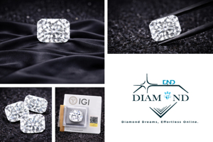 Diamant de laboratoire CVD de 3,02 ct, G VVS2, taille excellente, taille rectangulaire à facettes, brillant modifié, certifié IGI - Product Image 5