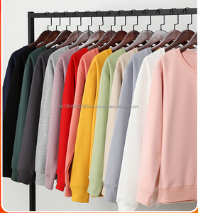 AG350S 1 pièce Sweat-shirt à col rond en polaire berbère avec logo personnalisé Sweat-shirt pour homme Pull à manches longues pour homme 350 g/m² - Product Image 1