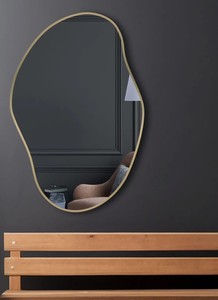 <b>Vanity</b> <b>Mirror</b>, Graceful Wall <b>Mirror</b>, <b>Mirror</b> Wall Decor, Organic Wall <b>Mirror</b>, Irregular <b>Mirror</b>, Wavy <b>Mirror</b>, Cloud <b>Mirror</b> - Product Image 1