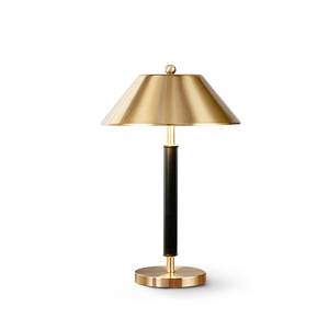 <b>Antique</b> Metal <b>Table</b> Lamp With Metal Shade For Luxury Bedroom <b>Bedside</b> Living Room Home Decorative Lighting - Product Image 1
