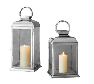 Venta al por Mayor de Faroles de Metal Marroquíes Ecológicos y Portátiles con Acabado Dorado Brillante para Navidad y Bodas - Product Image 6