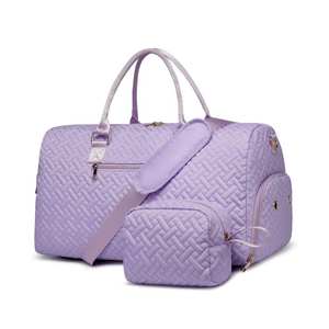 Bolsa de Gimnasio Portátil de Nailon con Cierre, 76-120L+, con Compartimento para Zapatos, para Viajes, Hospitales, Trabajo, etc. - Product Image 4