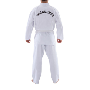 Uniformes de Taekwondo sur mesure de qualité supérieure, dernier design, logo personnalisé, pour adultes, unisexe, respirant et à séchage rapide - Product Image 2