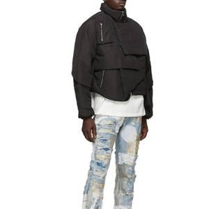 Chaqueta Bomber de Cuero Personalizada de Doble Botonadura para Hombre, Invierno 2025, Econex Sports, Alta Calidad - Product Image 4