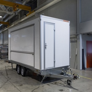 Equipped Used Mobile Food Truck Food Cart Inused Food Truck Trailer for Sale Mobile Fruit and Vending Trailer With Fridge - Product Image 4