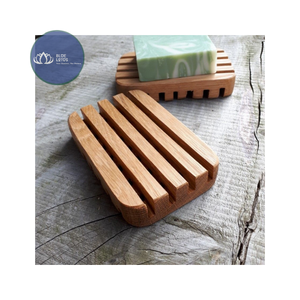 [BEST SELLER] |   Support à Savon en Bambou, Plateau en Bois, Boîte de Rangement pour Savon, Étui de Protection, pour Comptoir de Salle de Bain, Vente en Gros, Fournisseur Vietnamien - Product Image 6