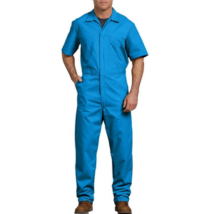 Combinaison de travail personnalisée pour homme en coton à manches longues, durable, ignifuge, uniforme de sécurité, une pièce - Product Image 5