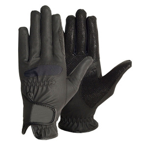 Gants d'équitation personnalisés pour hommes, gants en cuir synthétique anti-fissures pour l'équitation et la monte à cheval - Product Image 6