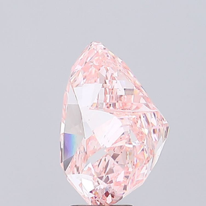 Diamant de laboratoire de qualité supérieure, rose intense fantaisie, forme cœur, pureté SI1, certifié IGI, diamant CVD non monté, 1 carat, taille excellente - Product Image 3