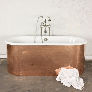 100% Durable Solid Copper Bathtub for Long Lasting Use with Premium Finish and Elegant Luxury Bathroom Design - Product Image 6
