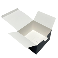 Caja Plegable Autoarmable de Cartón con Logotipo Personalizado Ecológico, Embalaje con Solapa Encajable para Crema Hidratante de Día y Noche y Esponja